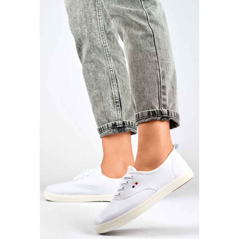 Zapatillas Bajas Mujer HB-6W Blanco 2