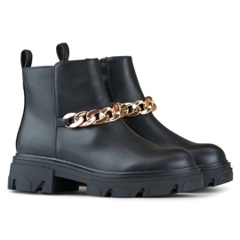 Modelo D42B Botas negras - PRIMO negro 4