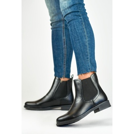 Botas Chelsea de Mujer MR-15B Negro 1