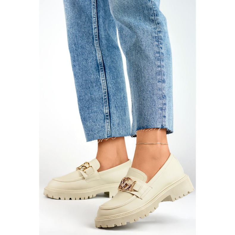 Zapatos Modelo S8320-2BR Beige - PRIMO 1