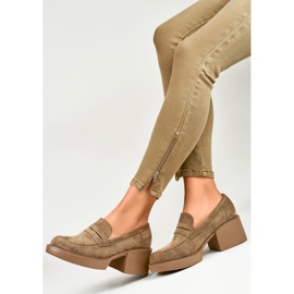 Zapatos Modelo GD-FL791TA Beige - PRIMO 1