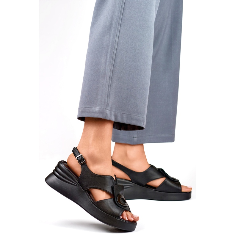 Sandalias Modelo GD-LH2004B Negro - PRIMO 2