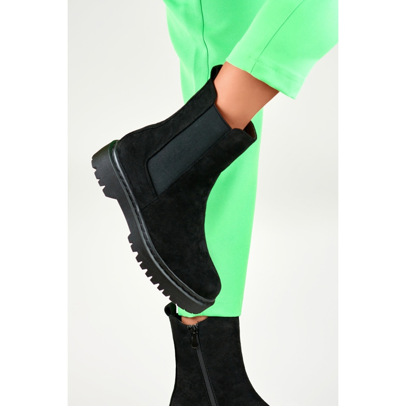 Botas Modelo HB-161B Negras - PRIMO negro 2