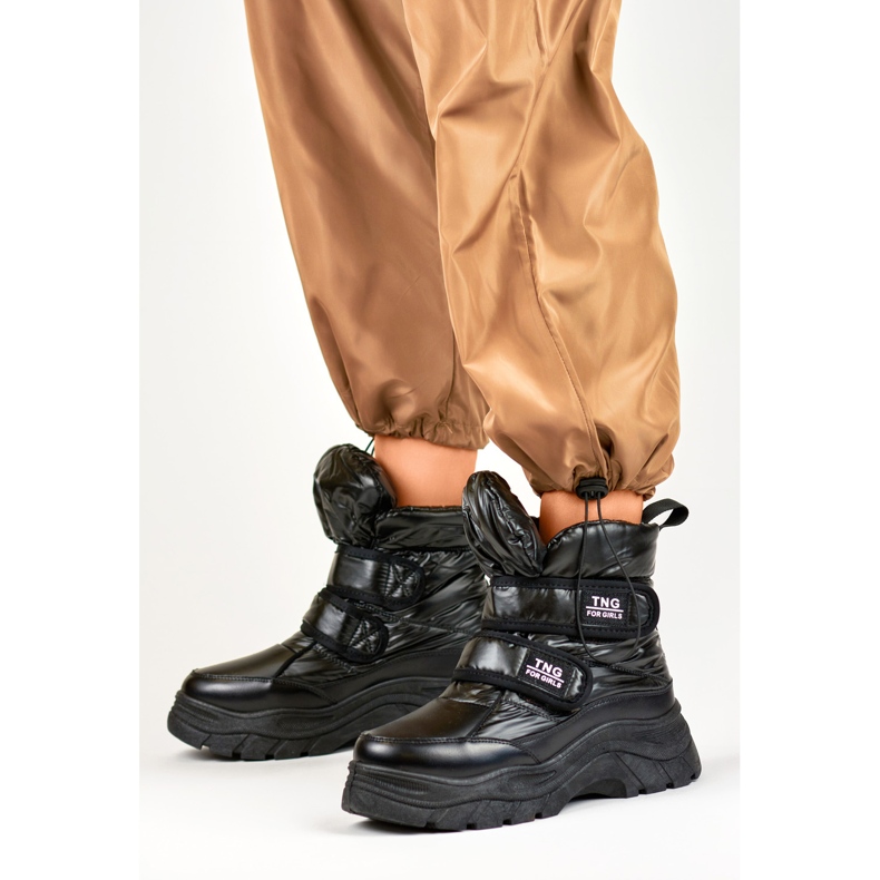 Botas de nieve Modelo 22-PY16062B Negro - PRIMO 1