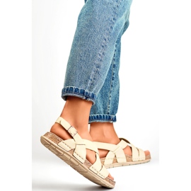 Sandalias mujer G3179-7BE beige 1