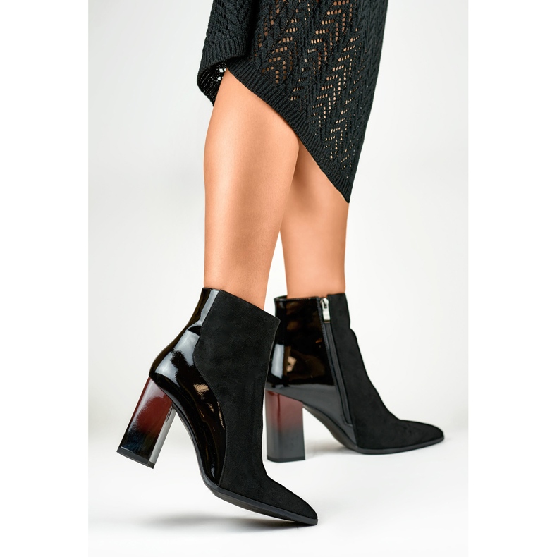 Botas Modelo GD-FL2047B Negras - PRIMO negro 2