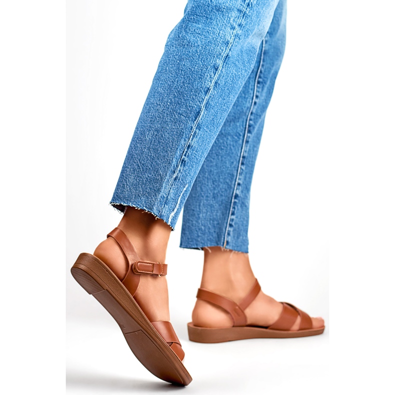 Sandalias mujer PS10TA marrón 1