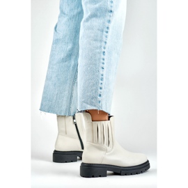 Trabajadores Modelo Dany 250041BE-PU Beige Claro - PRIMO 3