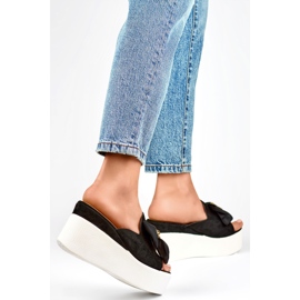 Chanclas Mujer Negro 8082B 1 Chanclas Mujer Negro 8082B 1