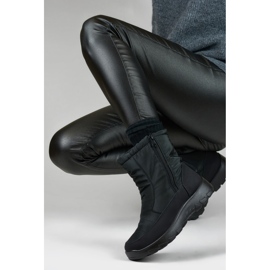Botas de nieve aisladas para mujer JS1-8-B negro 2 Botas de nieve aisladas para mujer JS1-8-B negro 2