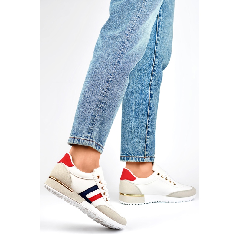 Calzado deportivo para mujer YY01W blanco 1