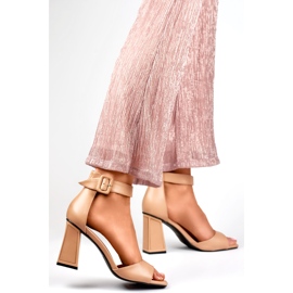 Sandalias de Mujer X8195NU beige 1 Sandalias de Mujer X8195NU beige 1