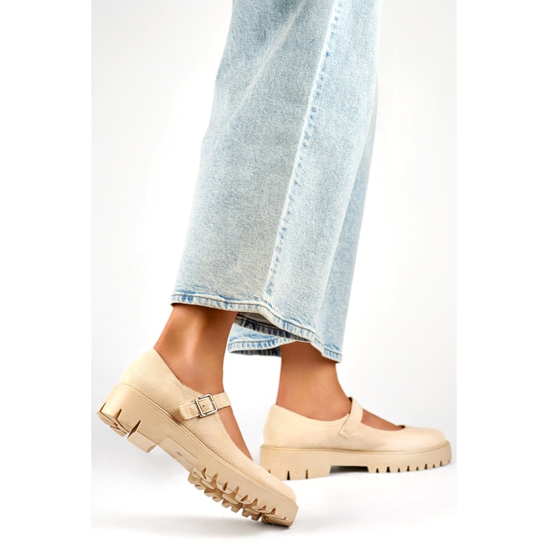 Zapatos de mujer 2720-4BE beige 1