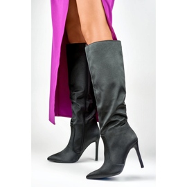 Botas Modelo X8261B Negras - PRIMO negro 2