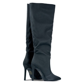 Botas Modelo X8261B Negras - PRIMO negro 4