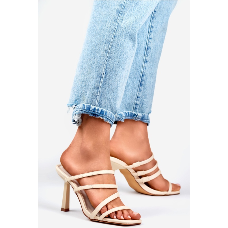 Chanclas Mujer Elegantes 4772BE beige 1 Chanclas Mujer Elegantes 4772BE beige 1