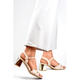 Sandalias Modelo GD-FL1133BE beige 1