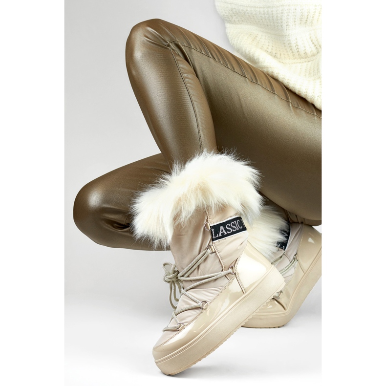 Botas de nieve Modelo 5705-4BE Beige - PRIMO 2