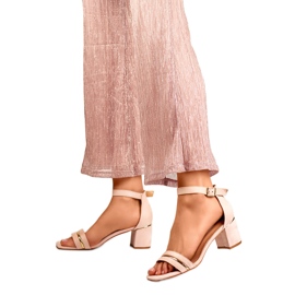 Sandalias Modelo 7212P Rosa - PRIMO 1