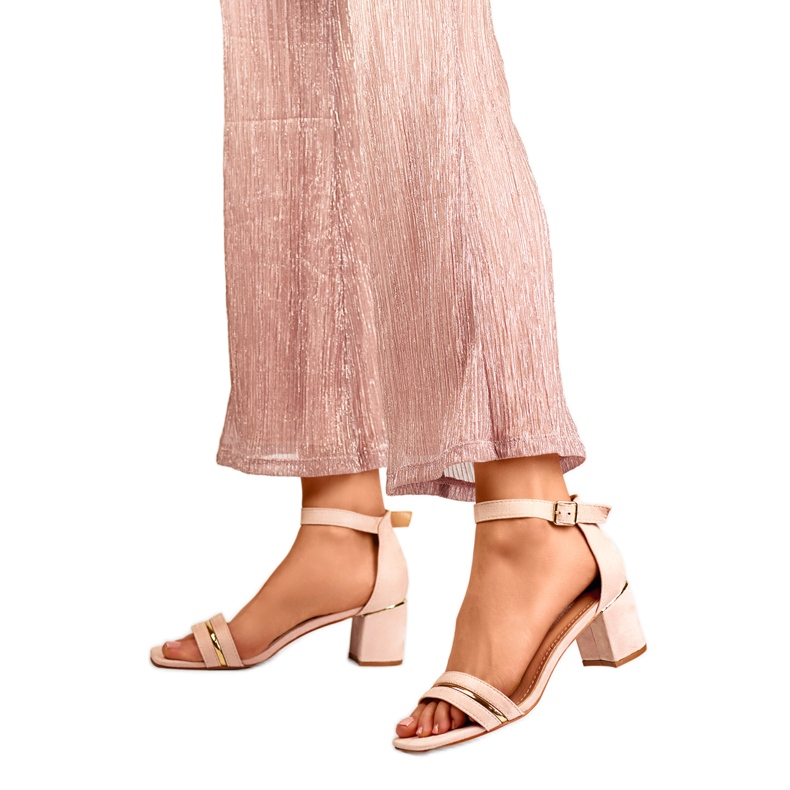 Sandalias Modelo 7212P Rosa - PRIMO 1