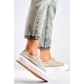 PRIMO Zapatillas Modelo QY832-36D.G Gris 1