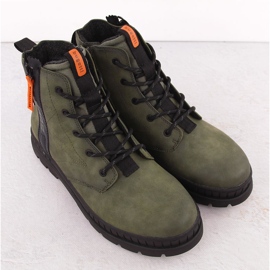 Botas verdes aislantes para hombre Bugatti OO153046 2