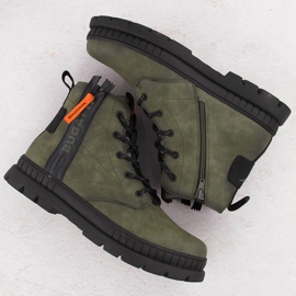 Botas verdes aislantes para hombre Bugatti OO153046 4