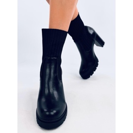 Botines tacón Fairsy Negro 4
