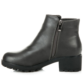 Vices Botas con cristales gris 4