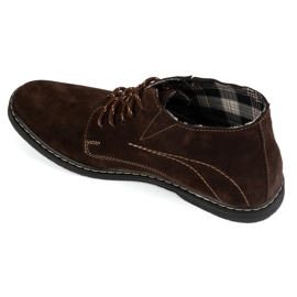Olivier Botas Chelsea de hombre con cordones 307lu marrón 5