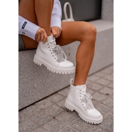 Botas Mujer Con Lazo Blanco Ocenttia 3