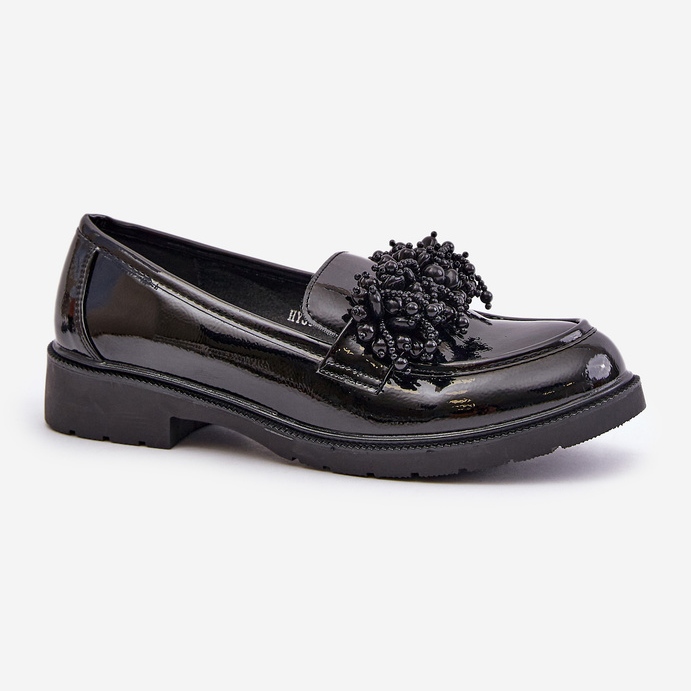 Mocasines Mujer Charol S.Barski HY369A Negro 2