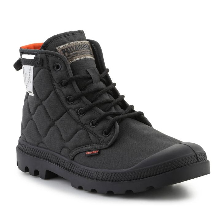 Zapatos Palladium Pampa Re-Quilted 74386-008-M negro 1