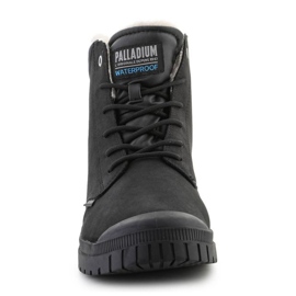 Zapatos Palladium sp20 Cuff Leather Waterproof Wl 79067-008-M negro 2