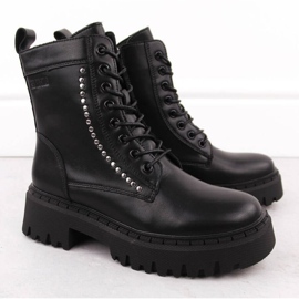 Botas de piel Big Star, aislantes OO274A255 INT2062 negro 2