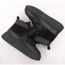 Botas de nieve Potocki con plataforma W 72302 WOL280A negro 3