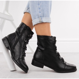 Negro Botas con aislamiento de mujer Jezzi 4