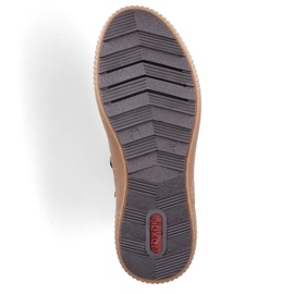 Botines aislantes de mujer, azul, Rieker Z6648-14 2