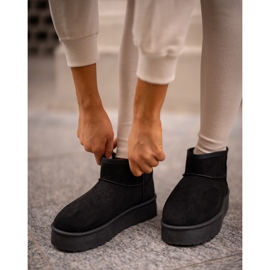 Botas de Nieve Plataforma Baja Big Star OO274A099 Negro 5