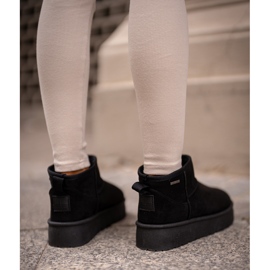 Botas de Nieve Plataforma Baja Big Star OO274A099 Negro 3