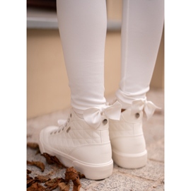 Zapatillas De Mujer Aislante Con Costuras Big Star OO274A479 Blanco 5