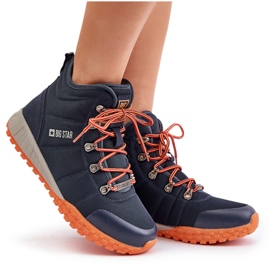 Zapatillas Deportivas Trappers Mujer Big Star KK274215 Memory Foam System Azul Marino 6