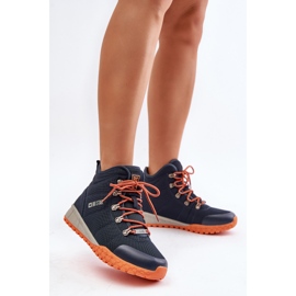 Zapatillas Deportivas Trappers Mujer Big Star KK274215 Memory Foam System Azul Marino 2