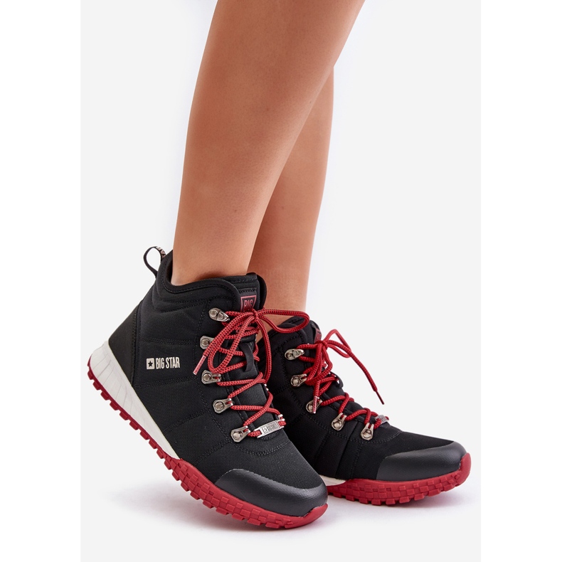 Zapatillas Deportivas Trappers Mujer Big Star KK274217 Memory Foam System Negro 1 Zapatillas Deportivas Trappers Mujer Big Star KK274217 Memory Foam System Negro 1