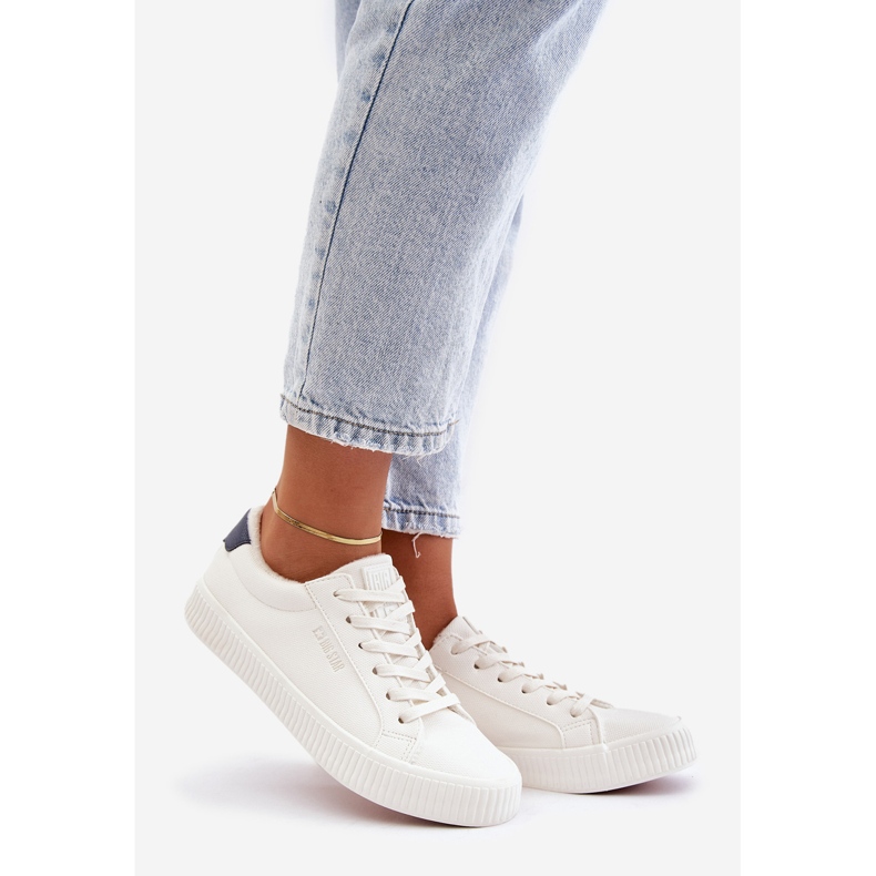 Zapatillas con aislamiento para mujer Big Star OO274A460 Blanco 1