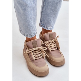 Zapatillas con aislamiento para mujer Big Star OO274A532 Beige 7