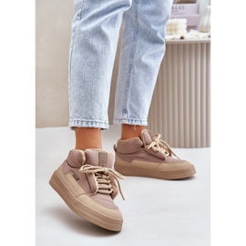 Zapatillas con aislamiento para mujer Big Star OO274A532 Beige 2