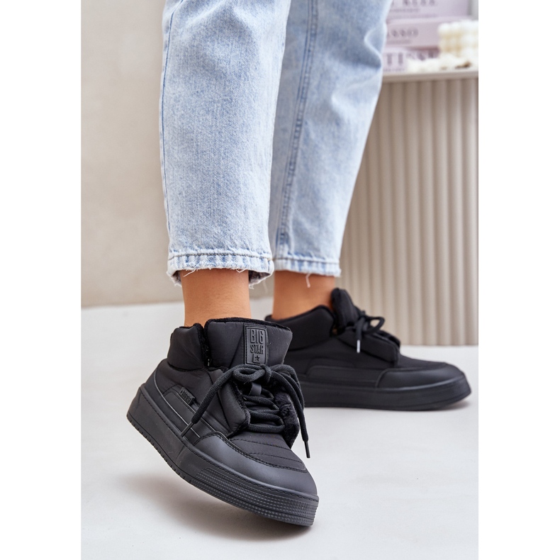 Zapatillas con aislamiento para mujer Big Star OO274A530 Negro 2