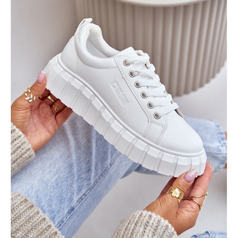 Zapatillas con aislamiento para mujer Big Star MM274616 Blanco 2