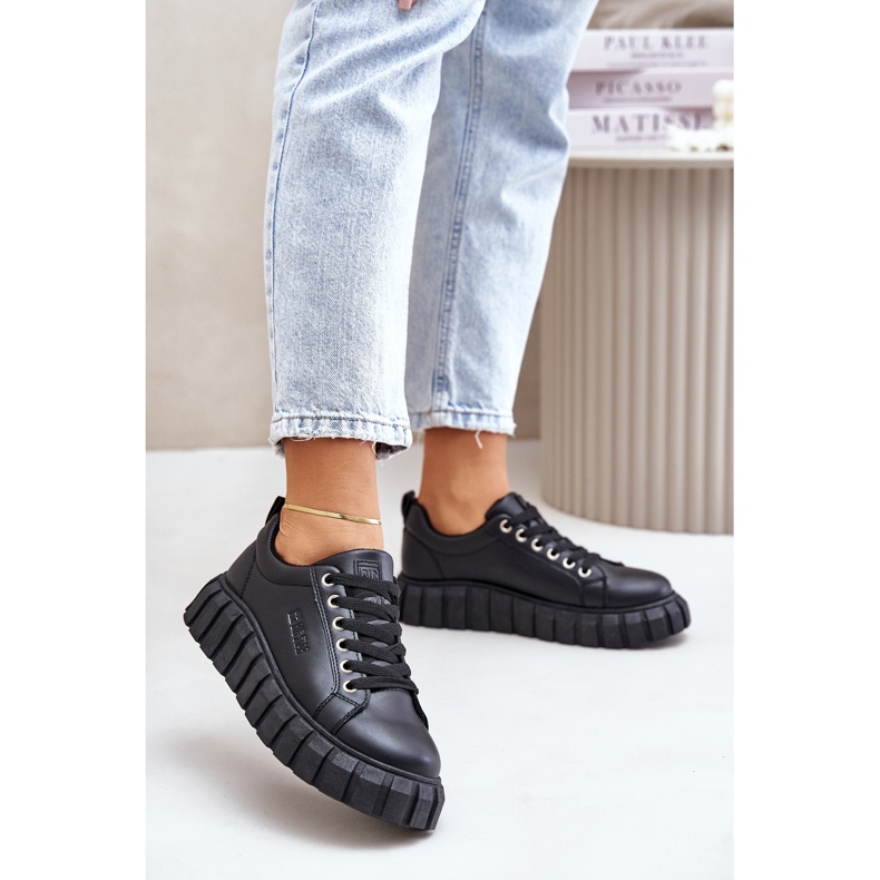 Zapatillas con aislamiento para mujer Big Star MM274617 Negro 2